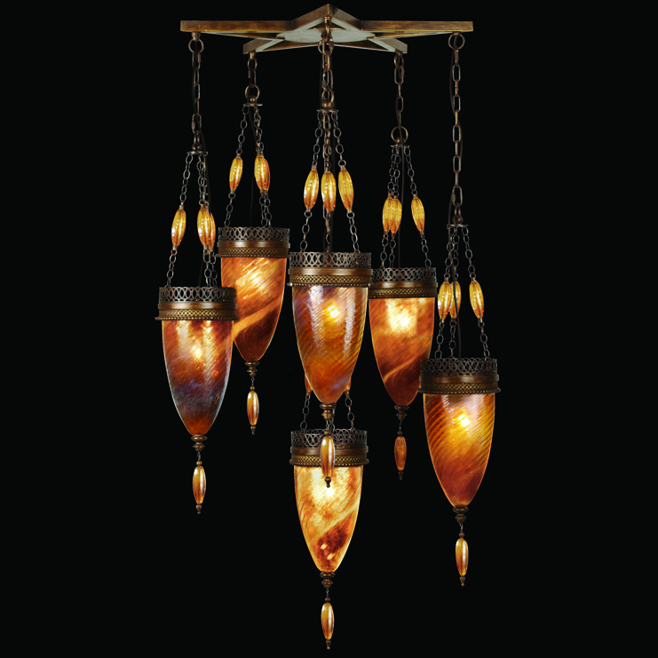 Фото Светильник потолочный - стиль Американская классика - Стеклянный - Купить в Интернет-магазине Фото Светильник потолочный - стиль Американская классика - Стеклянный - Купить в Интернет-магазине