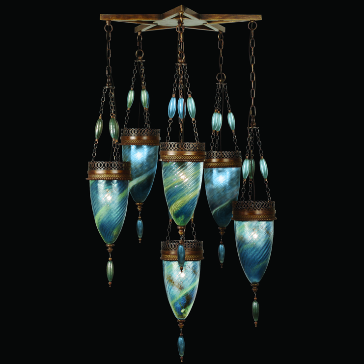 Фото Светильник потолочный - стиль Американская классика - Стеклянный - Купить в Интернет-магазине Фото Светильник потолочный - стиль Американская классика - Стеклянный - Купить в Интернет-магазине