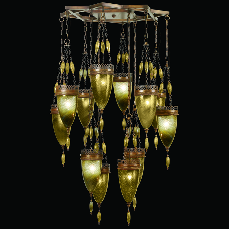 Фото Светильник потолочный - стиль Американская классика - Стеклянный - Купить в Интернет-магазине Фото Светильник потолочный - стиль Американская классика - Стеклянный - Купить в Интернет-магазине