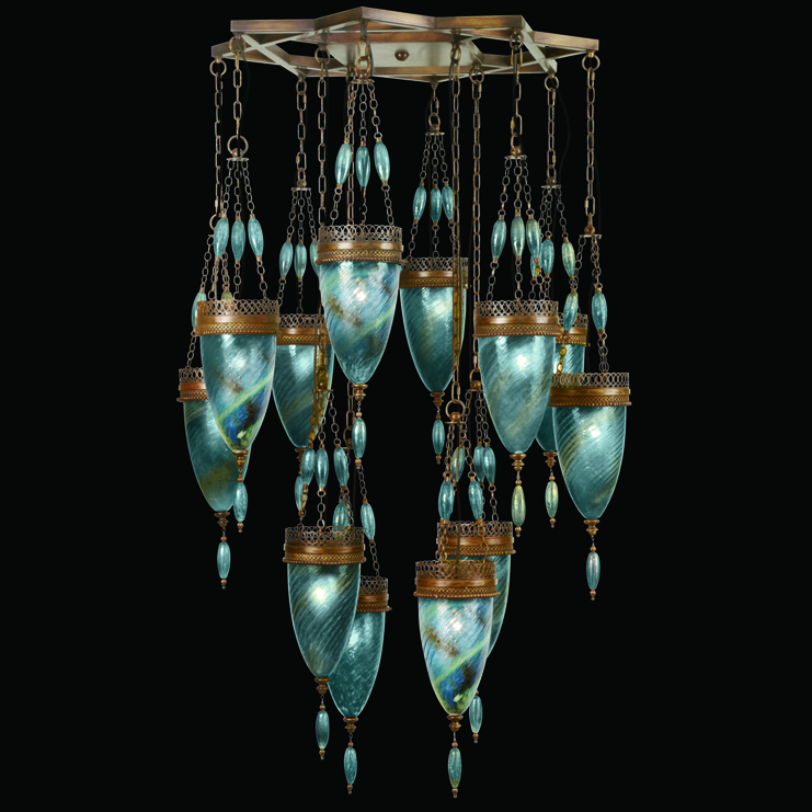 Фото Светильник потолочный - стиль Американская классика - Стеклянный - Купить в Интернет-магазине Фото Светильник потолочный - стиль Американская классика - Стеклянный - Купить в Интернет-магазине