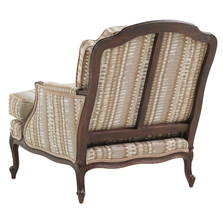 Фото Кресло на деревянной раме - стиль Современная классика - Для гостиной - Купить в Интернет-магазине