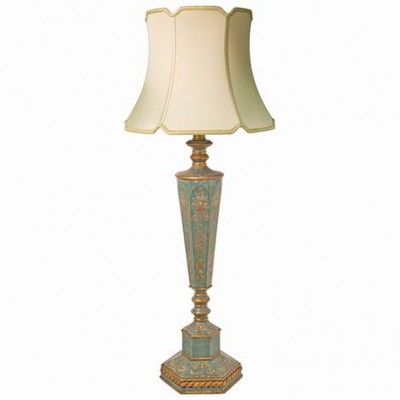 Фото Настольная лампа - стиль Американская классика - Деревянная - Купить в Интернет-магазине