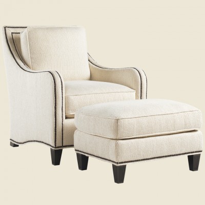 Фото Кресло обитое - стиль Колониальный - Для гостиной - удобное кресло производства США - Lexington - Royal Kahala - Купить в Интернет-магазине