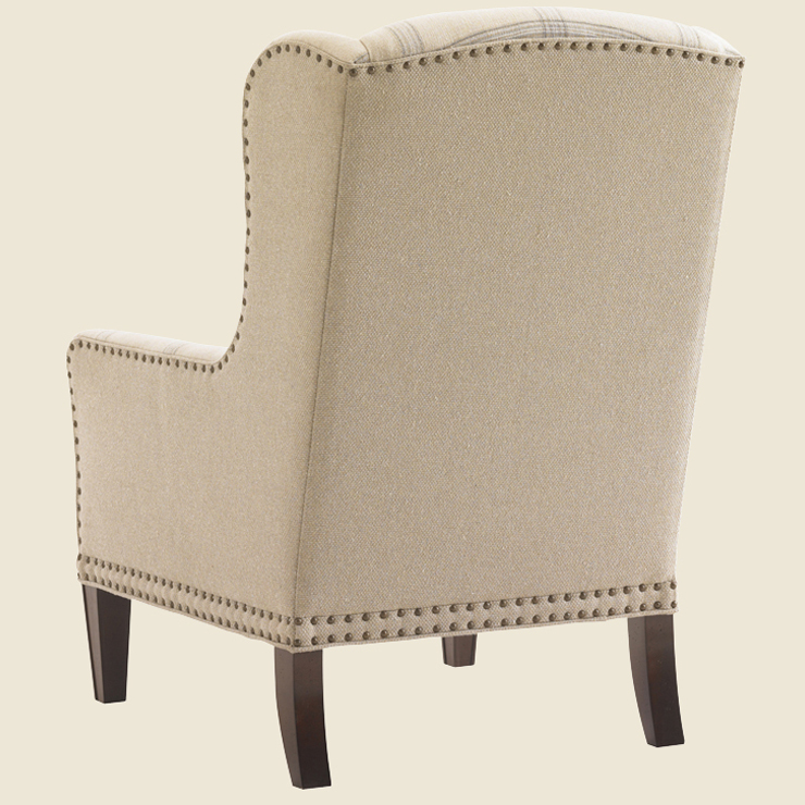 Фото Кресло обитое - стиль Европейская эклектика - Для гостиной - удобное кресло производства США - Lexington - Images of Courtrai - Купить в Интернет-магазине