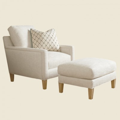 Фото Кресло обитое - стиль Современное кантри - Для гостиной - удобное кресло производства США - Lexington - Modern sands - Купить в Интернет-магазине