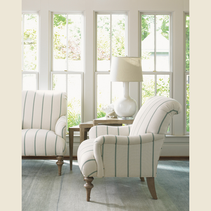 Фото Кресло обитое - стиль Современное кантри - Для гостиной - удобное кресло производства США - Lexington - Modern sands - Купить в Интернет-магазине