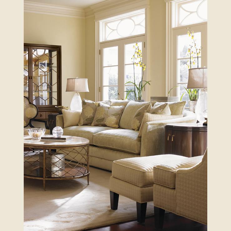 Фото Диван большой - стиль Современная классика - Для гостиной - Купить в Интернет-магазине