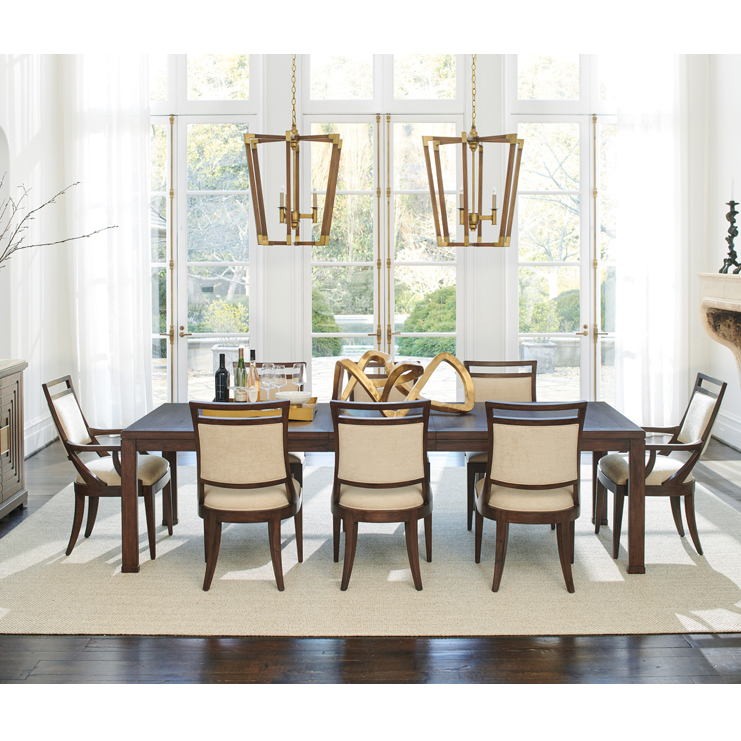 Фото Стол обеденный - стиль Современная классика - Для столовой - большие обеденные столы производства США - Lexington - Silverado - Купить в Интернет-магазине