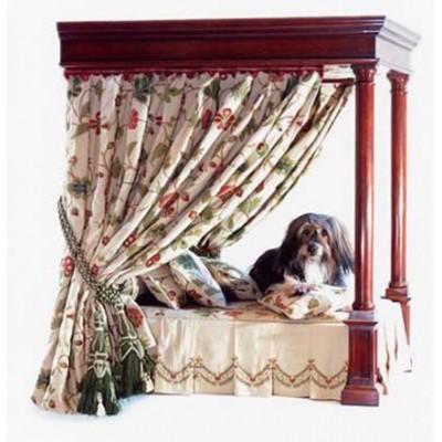 Фото Кровать, миска для собак - стиль Классический - Деревянная - Купить в Интернет-магазине