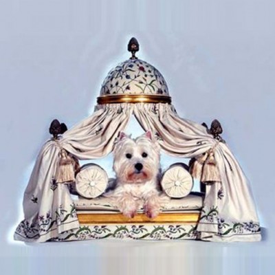 Фото Кровать, миска для собак - стиль Классический - Деревянная - Купить в Интернет-магазине