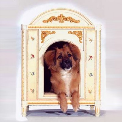 Фото Кровать, миска для собак - стиль Классический - Деревянная - Купить в Интернет-магазине