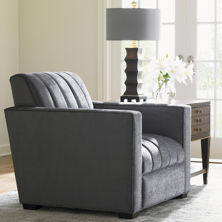 Фото Кресло обитое - стиль Ар-деко - Для гостиной - удобное кресло производства США - Lexington - Tower Place - Купить в Интернет-магазине