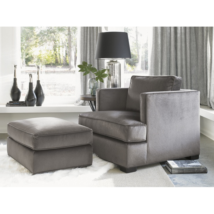 Фото Кресло обитое - стиль Transitional - Для гостиной - удобное кресло производства США - Lexington - 11 South - Купить в Интернет-магазине