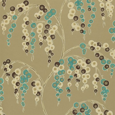 Фото Обои с рисунком - Растение - стиль Современный - Коричневые - Купить в Интернет-магазине