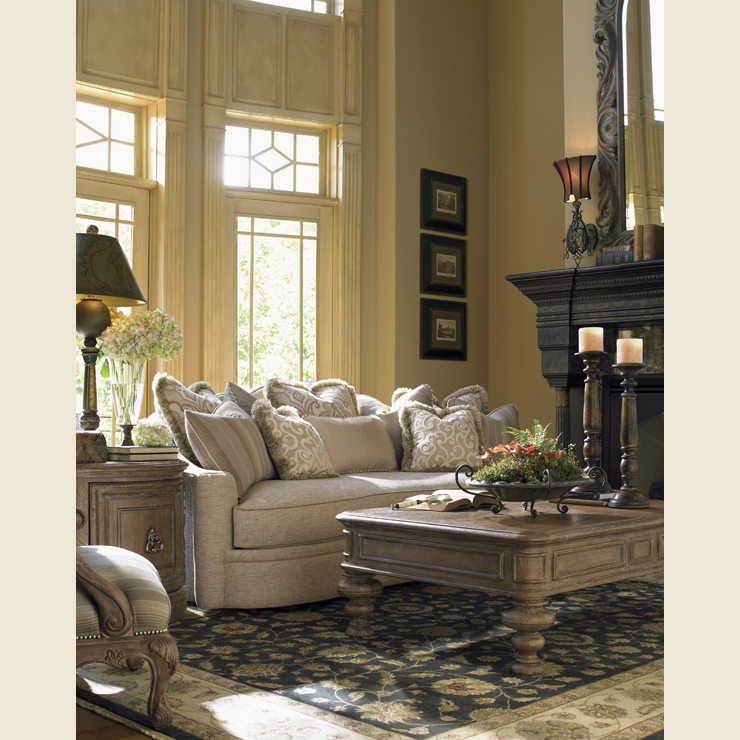 Фото Диван большой - стиль Европейская эклектика - Для гостиной - Купить в Интернет-магазине