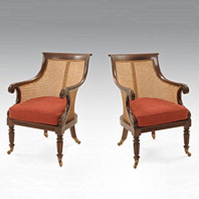 Фото Кресло на деревянной раме - стиль Английская классика - Для комната развлеченья - Купить в Интернет-магазине