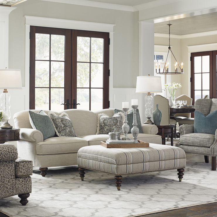 Фото Диван большой - стиль Прованс - Для гостиной - Купить в Интернет-магазине