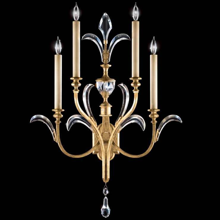 Фото Бра, светильник настенный - стиль Американская классика - Хрустальный - Купить в Интернет-магазине