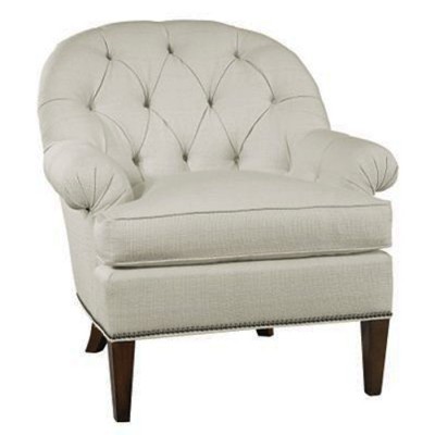 Фото Кресло обитое - стиль Mariette Gomez - Для гостиной - удобное кресло производства США - Hickory Chair - Mariette Gomez - Купить в Интернет-магазине