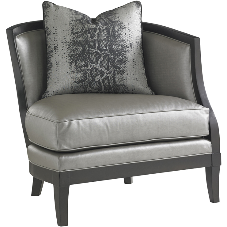 Фото Кресло на деревянной раме - стиль Современная классика - Для гостиной - Купить в Интернет-магазине