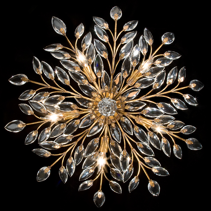 Фото Светильник потолочный - стиль Американская классика - Хрустальный - Купить в Интернет-магазине Фото Светильник потолочный - стиль Американская классика - Хрустальный - Купить в Интернет-магазине