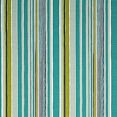 Фото Ткань портьерная с рисунком - Полоски - стиль Английский - Бирюзовые - Купить в Интернет-магазине