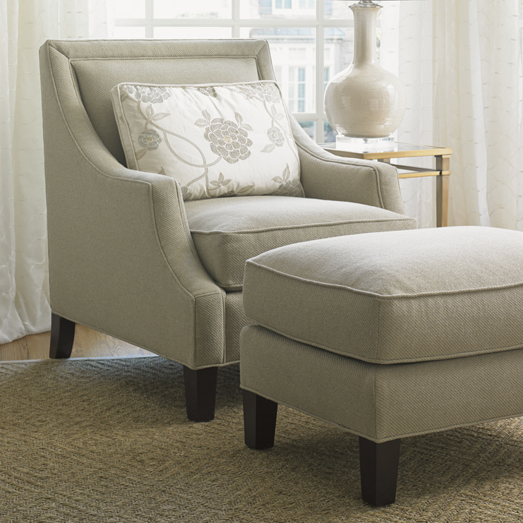 Фото Кресло обитое - стиль Transitional - Для гостиной - удобное кресло производства США - Lexington - Kensington Place - Купить в Интернет-магазине Фото Кресло обитое - стиль Transitional - Для гостиной - удобное кресло производства США - Lexington - Kensington Place - Купить в Интернет-магазине