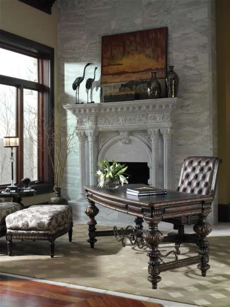 Фото Стол письменный - стиль Флорида Дизайн - Для кабинета - Купить в Интернет-магазине