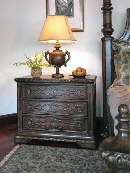 Фото Тумба прикроватная - стиль Флорида Дизайн - Для спальни - Купить в Интернет-магазине Фото Тумба прикроватная - стиль Флорида Дизайн - Для спальни - Купить в Интернет-магазине