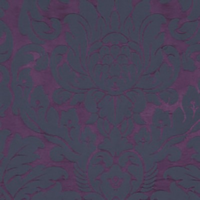 Фото Ткань портьерная с рисунком - Дамаск - стиль Американский - Фиолетовый - Купить в Интернет-магазине