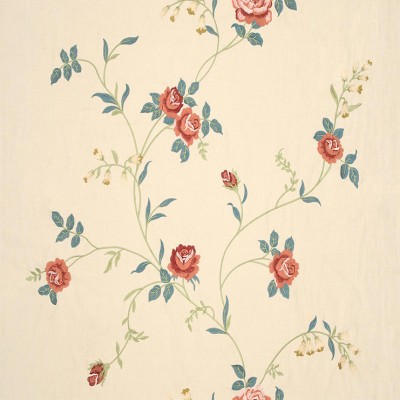 Фото Ткань портьерная с рисунком - Цветы - стиль Английский - Купить в Интернет-магазине