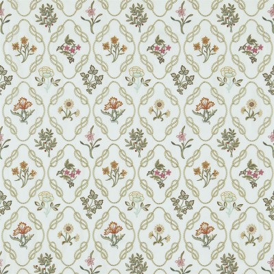 Фото Ткань портьерная с рисунком - Орнамент - стиль Английский - Голуба - Купить в Интернет-магазине