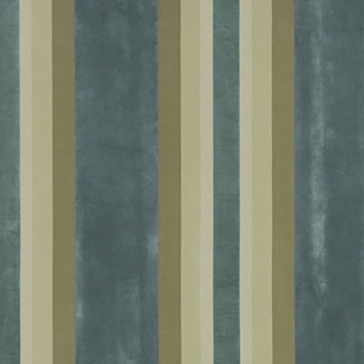 Фото Ткань портьерная с рисунком - Полоски - стиль Американский - Синие - Купить в Интернет-магазине