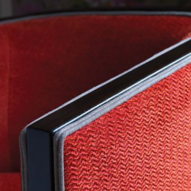 Фото Ткань портьерная однотонная - Текстурная ткань - стиль Английский - Зеленая - Купить в Интернет-магазине