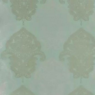 Фото Ткань портьерная с рисунком - Дамаск - стиль Английский - Бирюзовый - Купить в Интернет-магазине