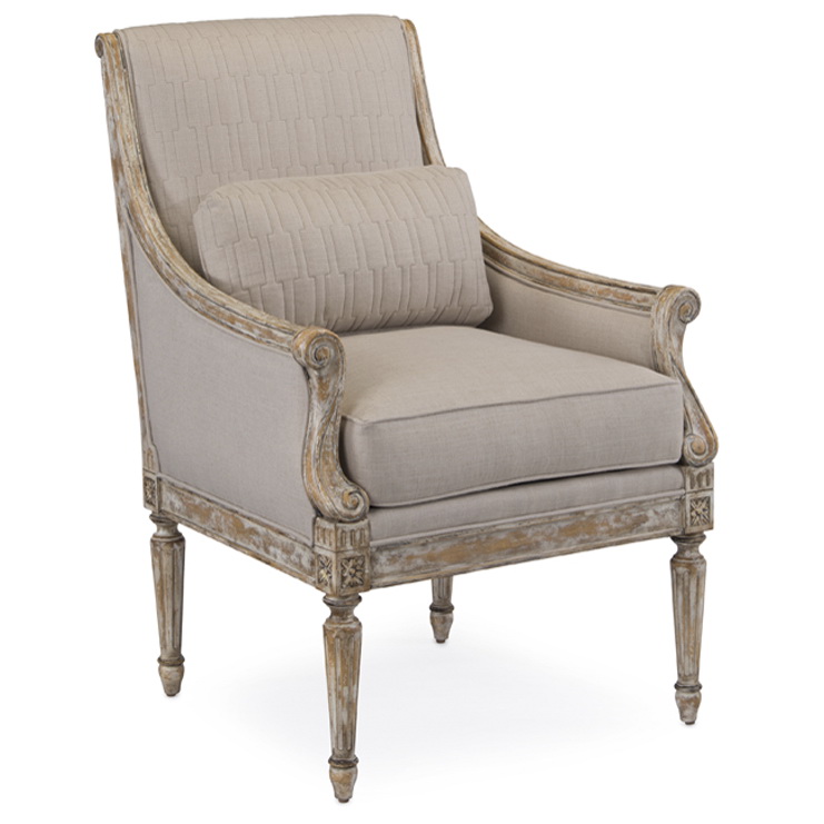 Фото Кресло обитое - стиль Современное кантри - Для гостиной - удобное кресло производства США - John Richard - McLean Contemporary - Купить в Интернет-магазине Фото Кресло обитое - стиль Современное кантри - Для гостиной - удобное кресло производства США - John Richard - McLean Contemporary - Купить в Интернет-магазине