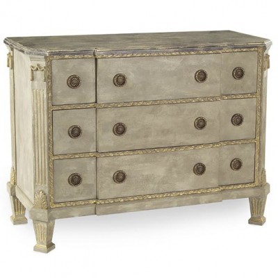 Фото Комод/буфет узкий - стиль Французский шик - Для гостиной - Купить в Интернет-магазине