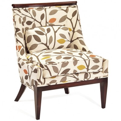 Фото Кресло на деревянной раме - стиль Современное кантри - Для гостиной - Купить в Интернет-магазине