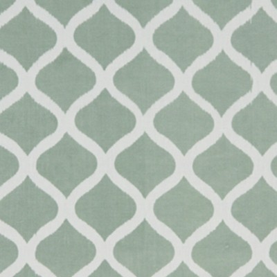 Фото Ткань портьерная с рисунком - Орнамент - стиль Американский - Бирюзовый - Купить в Интернет-магазине