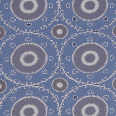 Фото Ткань портьерная с рисунком - Орнамент - стиль Американский - Голуба - Купить в Интернет-магазине