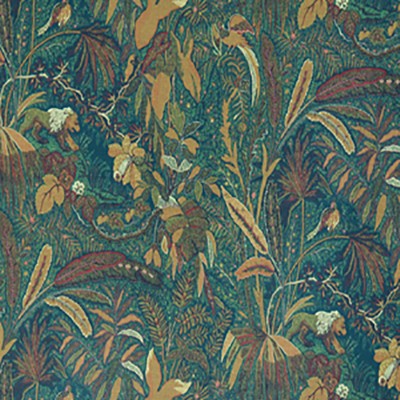 Фото Ткань портьерная с рисунком -  - стиль Американский - Купить в Интернет-магазине