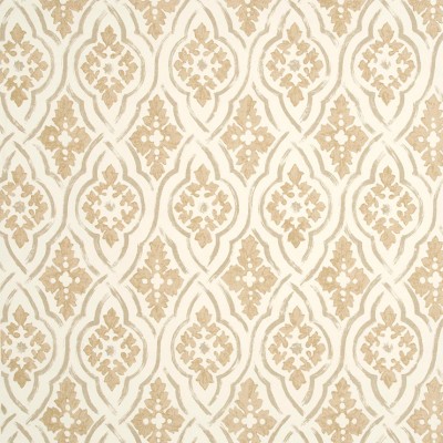 Фото Ткань портьерная с рисунком - Орнамент - стиль Английский - Кремовый - Купить в Интернет-магазине