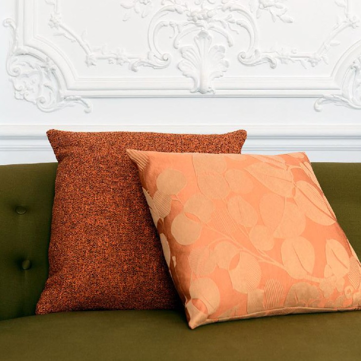 Фото Ткань портьерная однотонная - Твид - стиль Современный - Светло-серый - Купить в Интернет-магазине