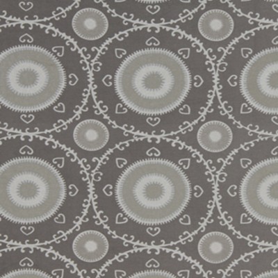 Фото Ткань портьерная с рисунком - Орнамент - стиль Американский - Коричневый - Купить в Интернет-магазине