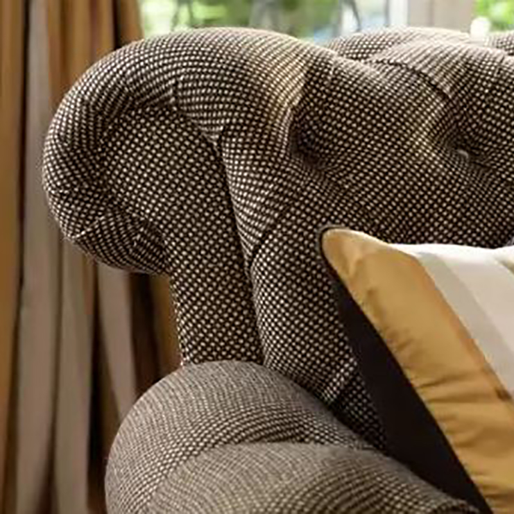 Фото Ткань портьерная однотонная - Текстурная ткань - стиль Английский - Черная - Купить в Интернет-магазине Фото Ткань портьерная однотонная - Текстурная ткань - стиль Английский - Черная - Купить в Интернет-магазине