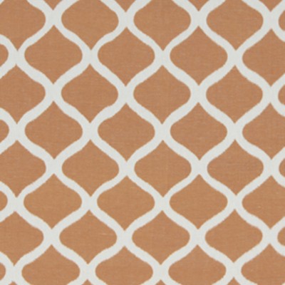 Фото Ткань портьерная с рисунком - Орнамент - стиль Американский - Оранжевый - Купить в Интернет-магазине