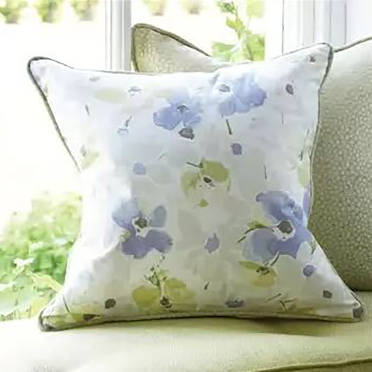 Фото Ткань портьерная с рисунком - Цветы - стиль Английский - Купить в Интернет-магазине