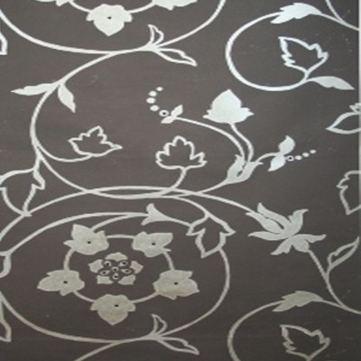 Фото Обои с рисунком - Орнамент - стиль Английская классика - Черные - Купить в Интернет-магазине