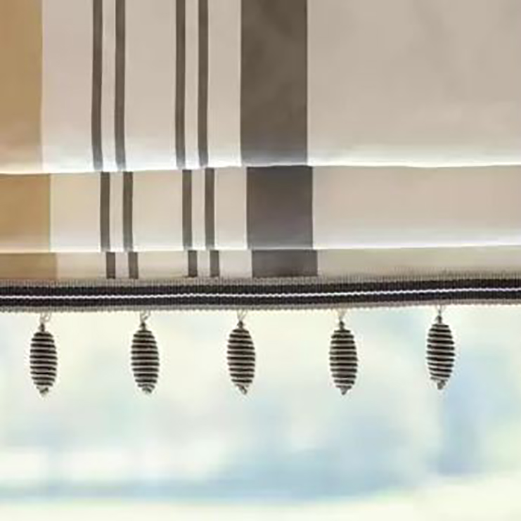 Фото Ткань портьерная с рисунком - Полоски - стиль Английский - Серые - Купить в Интернет-магазине Фото Ткань портьерная с рисунком - Полоски - стиль Английский - Серые - Купить в Интернет-магазине