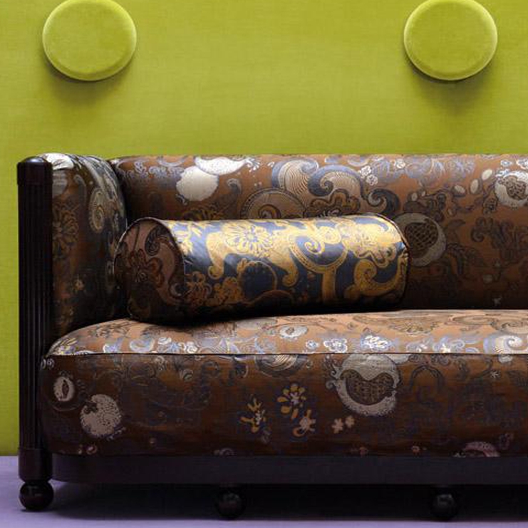 Фото Ткань портьерная с рисунком - Крупный декор - стиль Европейский - Зеленый - Купить в Интернет-магазине Фото Ткань портьерная с рисунком - Крупный декор - стиль Европейский - Зеленый - Купить в Интернет-магазине